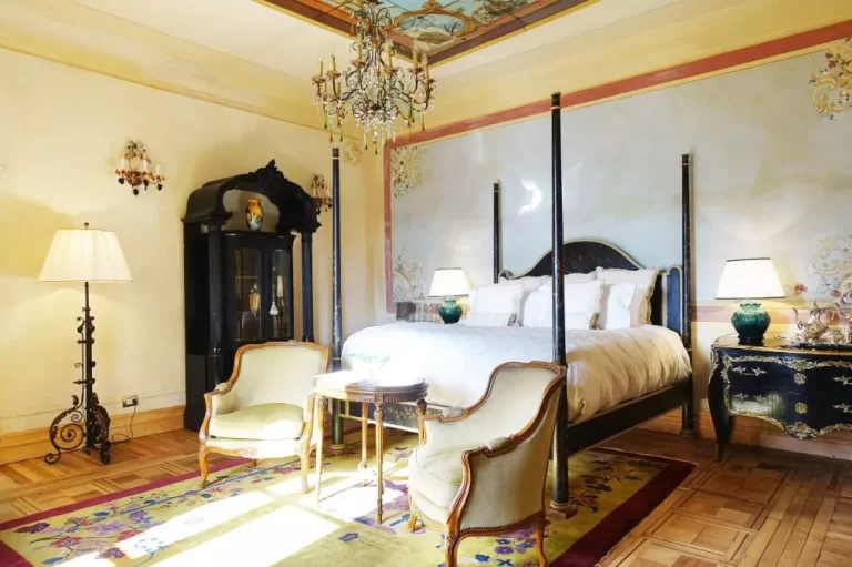 Luxury rooms at Castello di Casalborgone